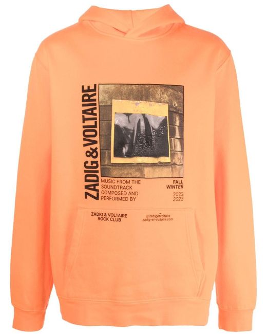 Zadig & Voltaire graphic-print hoodie