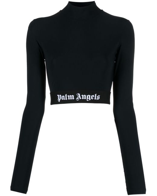 Palm Angels logo cropped top