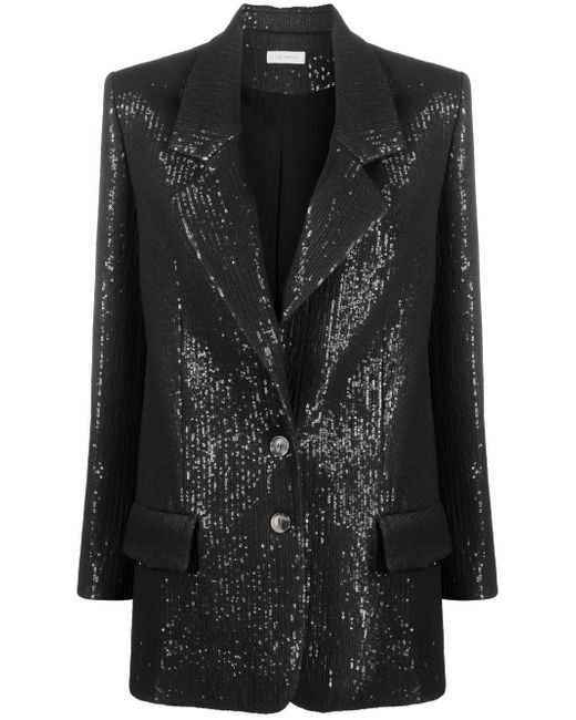 The Mannei sequin-embellished sequinned blazer