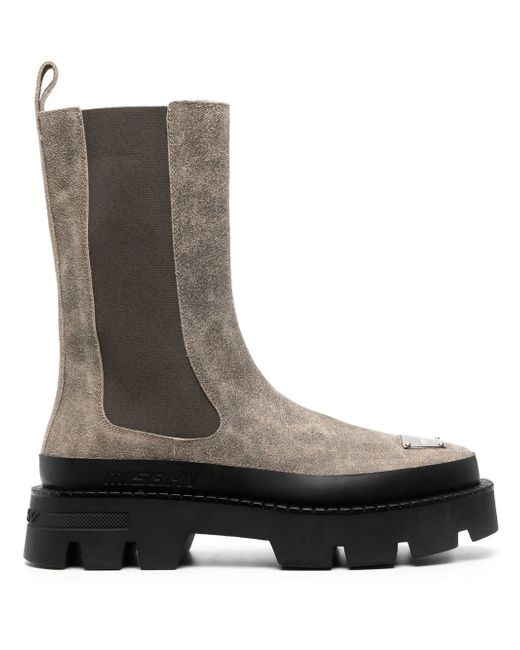 Misbhv two-tone chelsea boots
