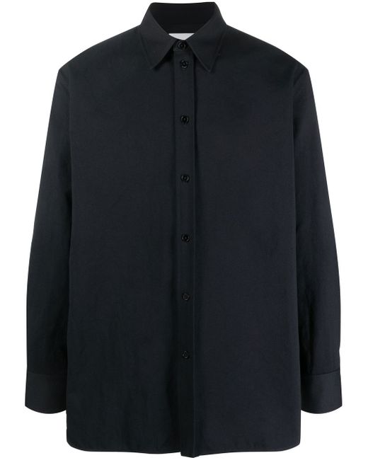 Jil Sander long-sleeved cotton shirt