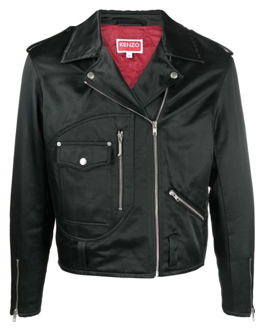 Kenzo Tiger Varsity biker jacket