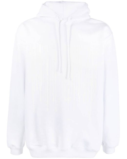 Vtmnts paint-drip print hoodie