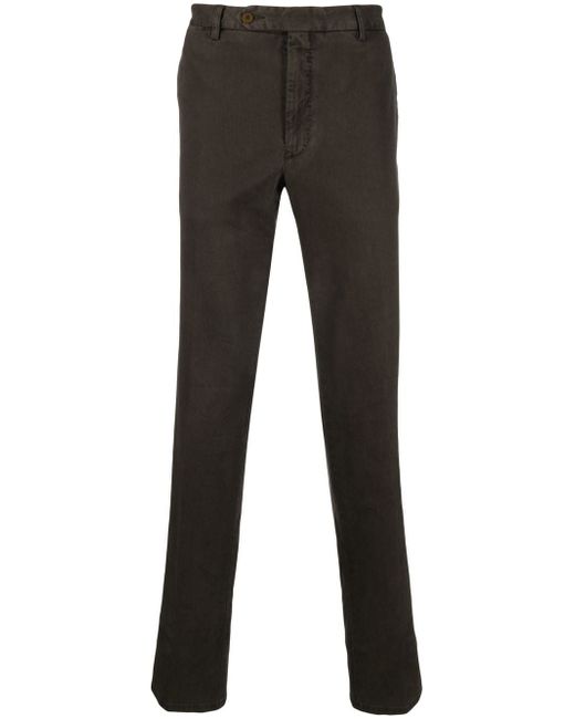 Rota cotton straight-leg trousers