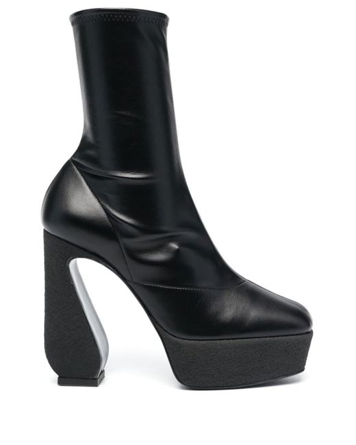 Si Rossi 125mm platform ankle boots