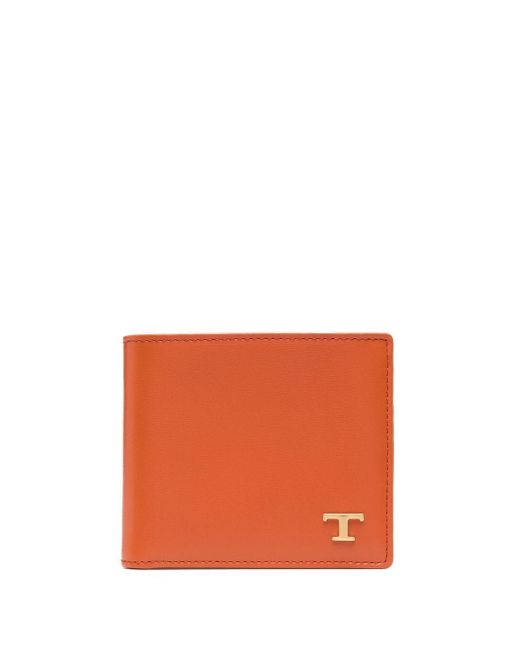 Tod's logo-plaque folding wallet