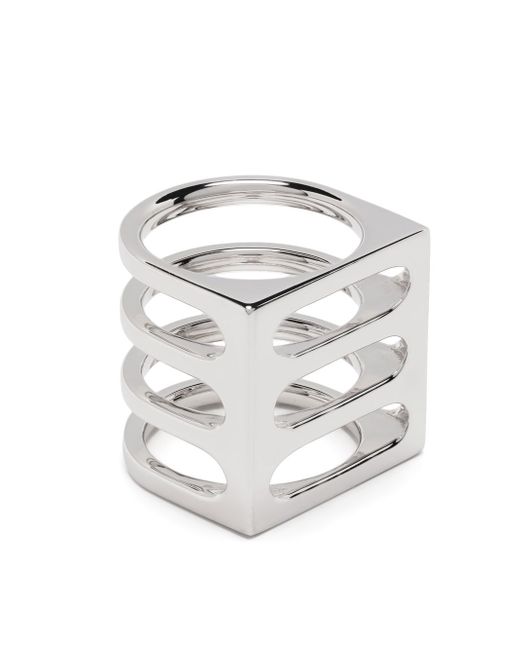 Tom Wood Cage Triple ring