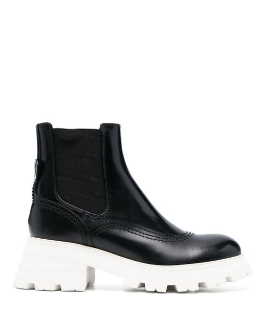 Alexander McQueen Rave leather Chelsea boot