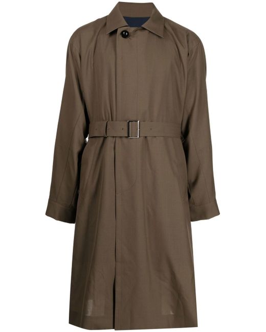 Sacai belted trench coat
