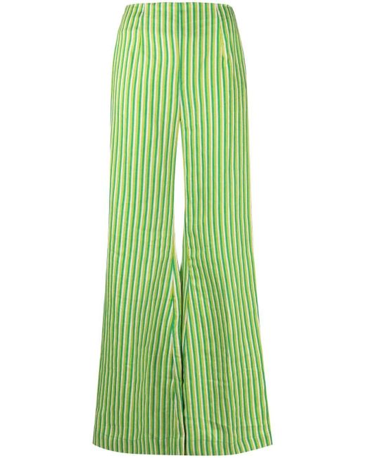 Faithful the Brand striped wide-leg trousers