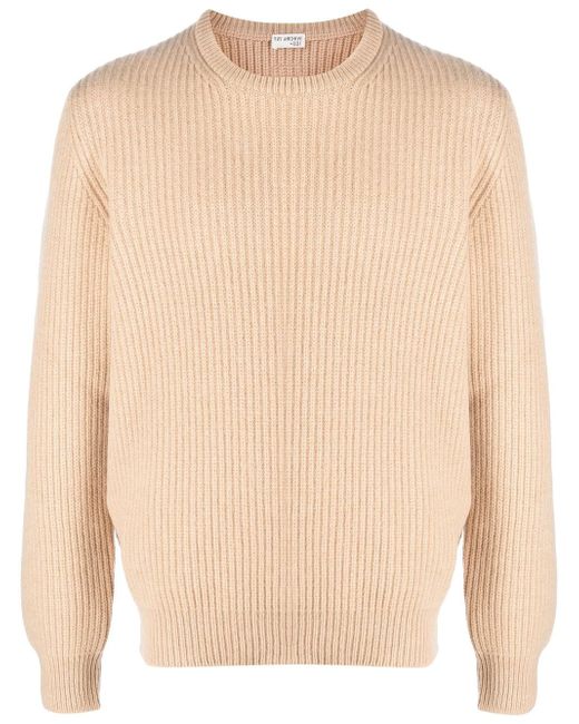 Fay rib-knit virgin wool sweater