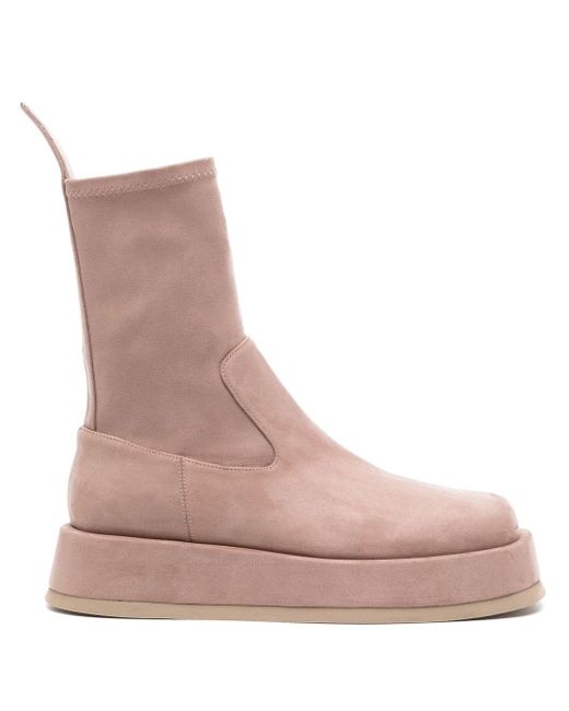 Giaborghini Rosie Eco Suede ankle boots