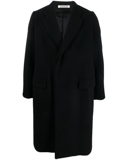 Auralee single-breasted tailored coat