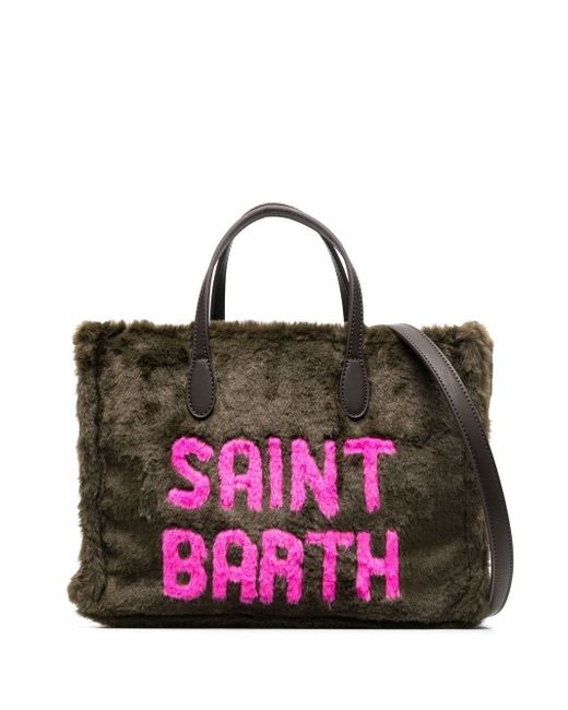 Mc2 Saint Barth Vivan faux-fur tote bag
