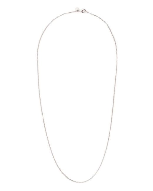 Tom Wood sterling curb-chain necklace