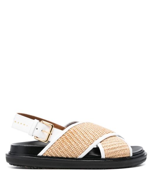 Marni Fussbett slingback sandals