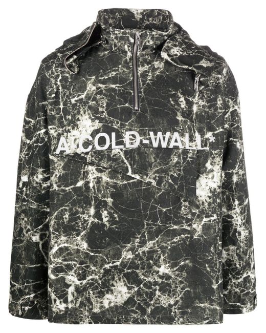 A-Cold-Wall marble-print pullover jacket