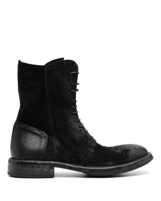 MoMa Polacco worn-effect leather boots