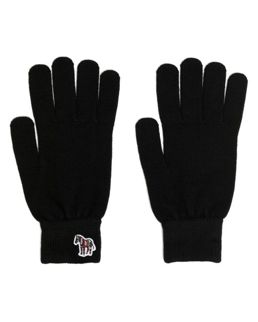 PS Paul Smith intarsia-knit gloves