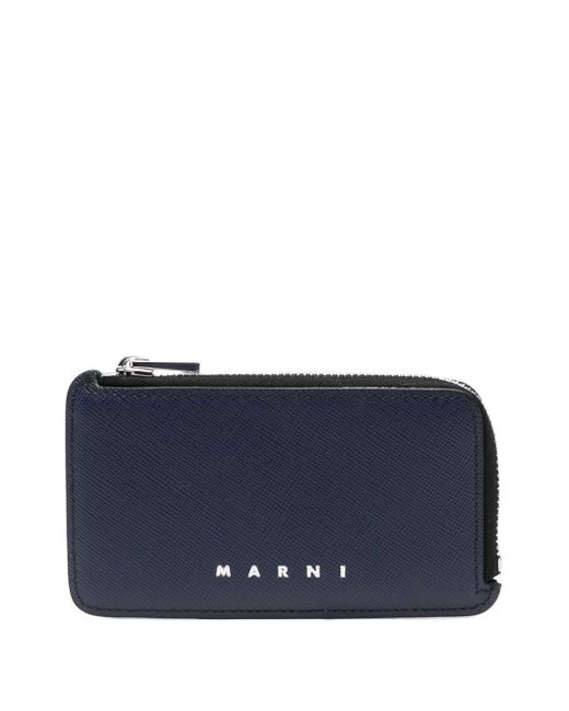 Marni two-tone leather wallet