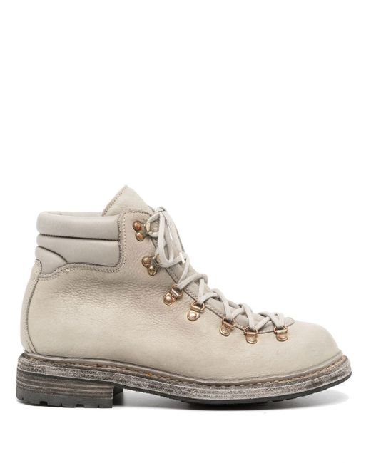 Guidi ankle lace-up fastening boots