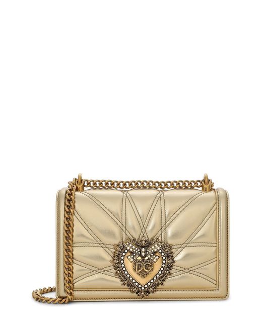 Dolce & Gabbana Devotion quilted crossbody bag