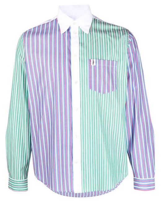Mackintosh striped long-sleeved shirt