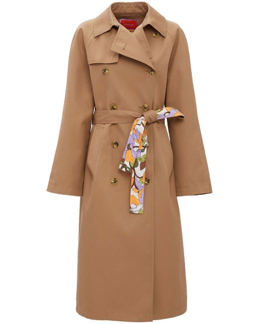 La Double J. Milano belted trench coat
