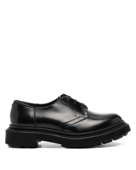 Adieu Paris round-toe lace-up fastening loafers