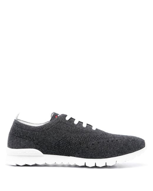Kiton knitted low-top sneakers