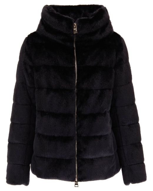 Herno high-neck feather-down jacket