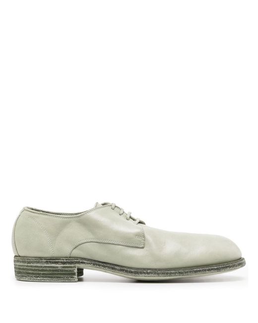 Guidi 30mm lace-up leather derby shoes