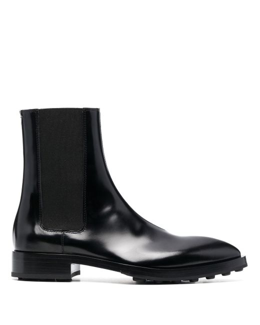 Jil Sander Chelsea leather ankle boots
