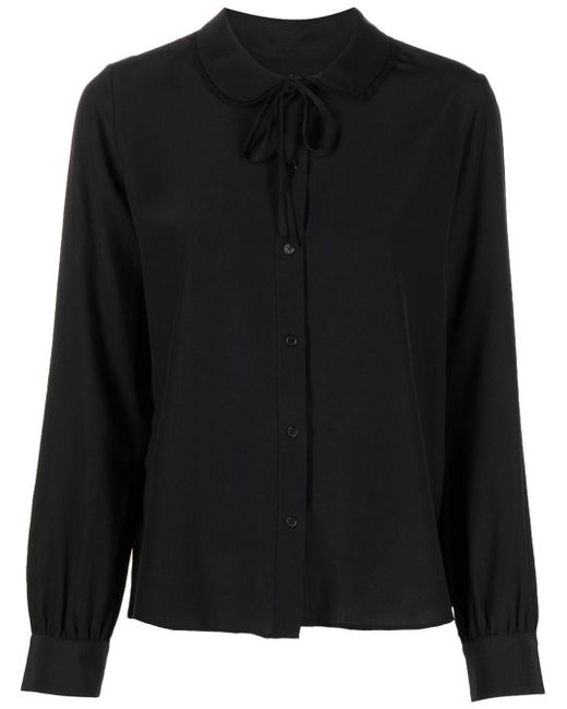 Nili Lotan pussybow-fastening blouse