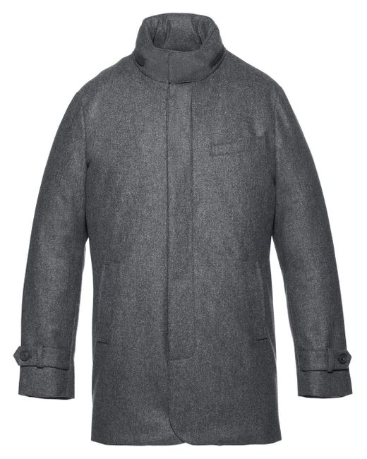 Norwegian Wool down-filled car coat