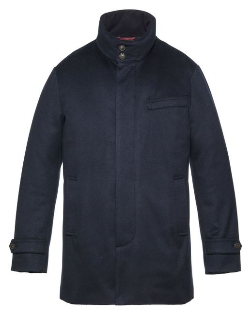Norwegian Wool cashmere down-lined jacket