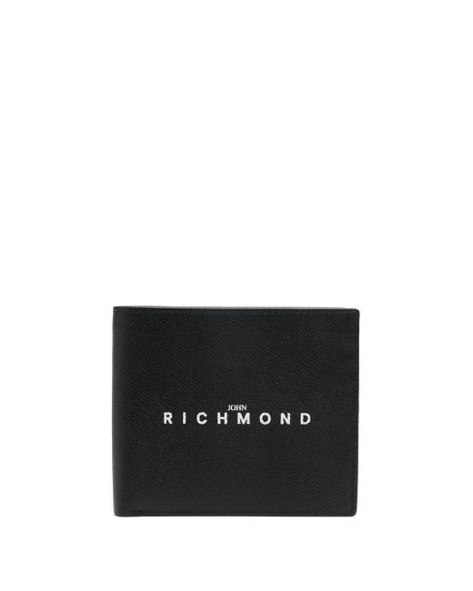John Richmond logo-print wallet