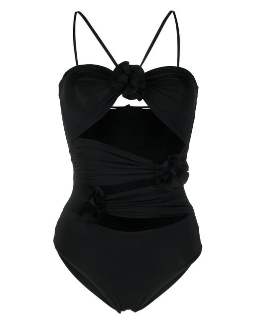 Maygel Coronel cut-out detail swimsuit