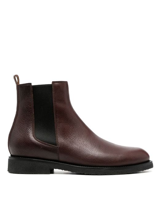 Buttero® ankle-length leather boots