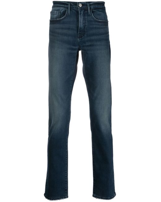 Frame slim-cut organic denim jeans