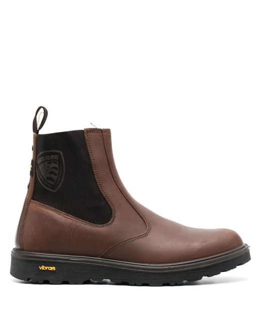 Blauer leather boots