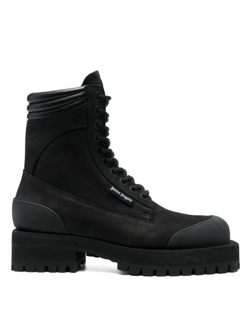 Palm Angels high-top leather boots