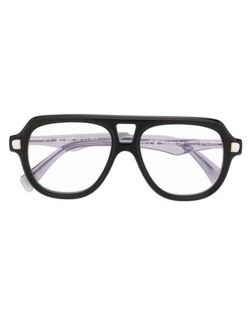 Kuboraum Q4 pilot-frame glasses