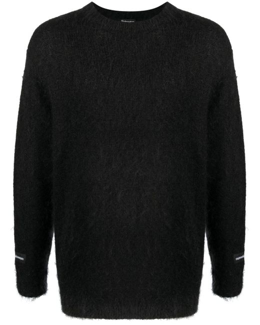 Undercoverism brushed mohair-wool sweater