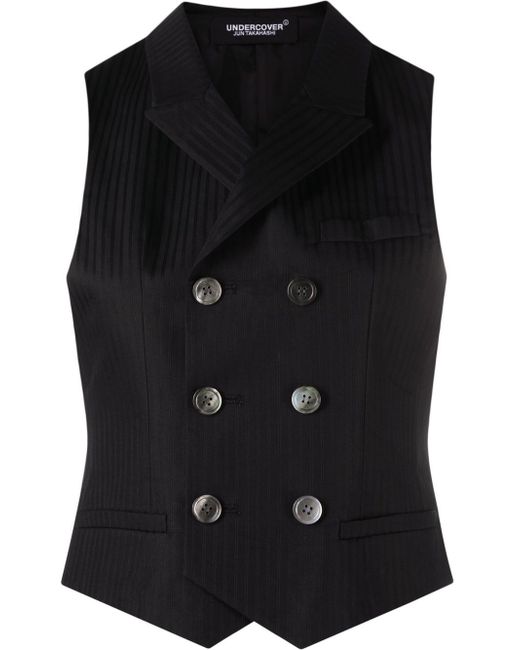Undercover double-breasted waistcoat