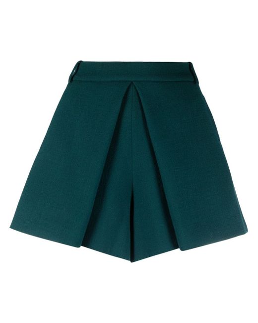 Alexandre Vauthier tailored pleated high-waisted shorts