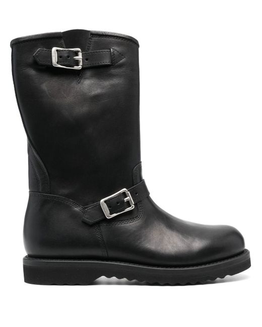 Our Legacy 35mm buckle-fastening leather boots