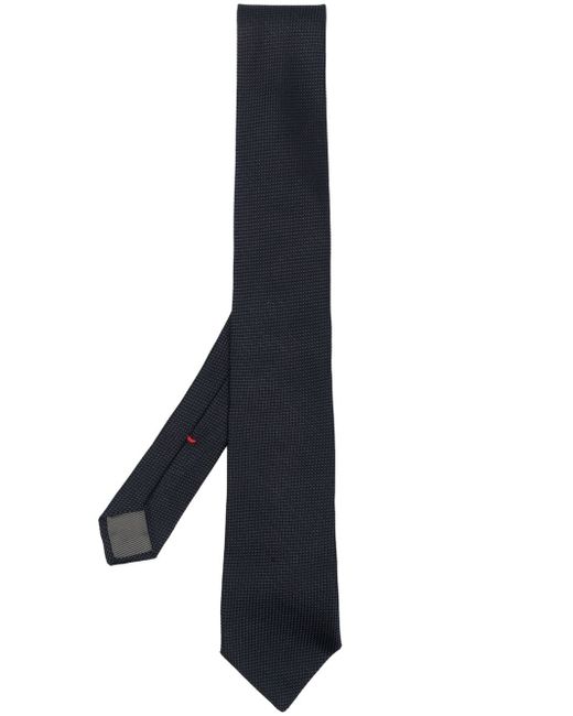 Dell'oglio silk knitted tie