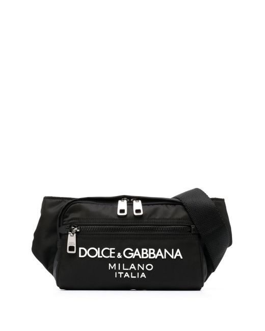 Dolce & Gabbana embossed-logo belt bag