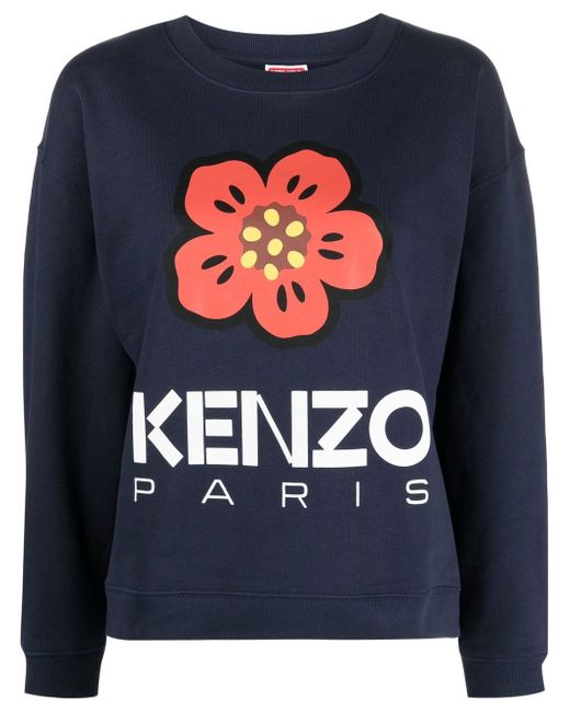 Kenzo logo-print cotton sweater